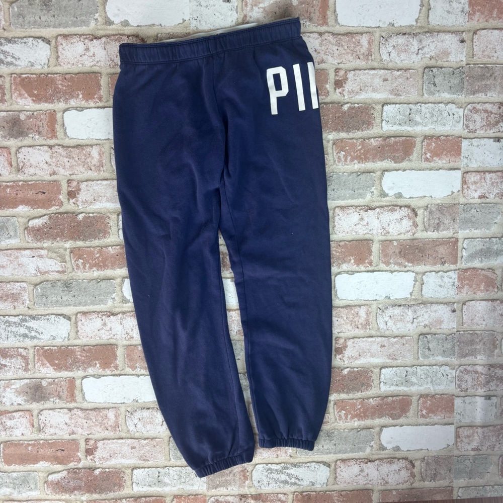VS PINK | Navy blue jogger style sweatpants Women’s XS